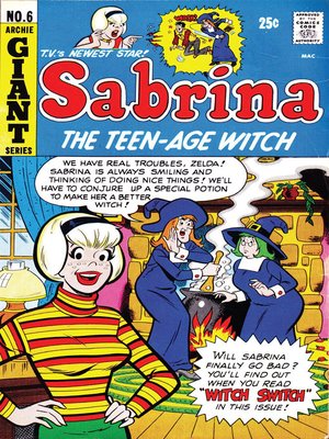 cover image of Sabrina the Teenage Witch (1971), Issue 6
